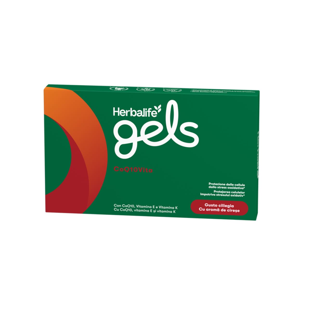 Confezione di Gels CoQ10Vita, Ciliegia, 30 gelatine masticabili