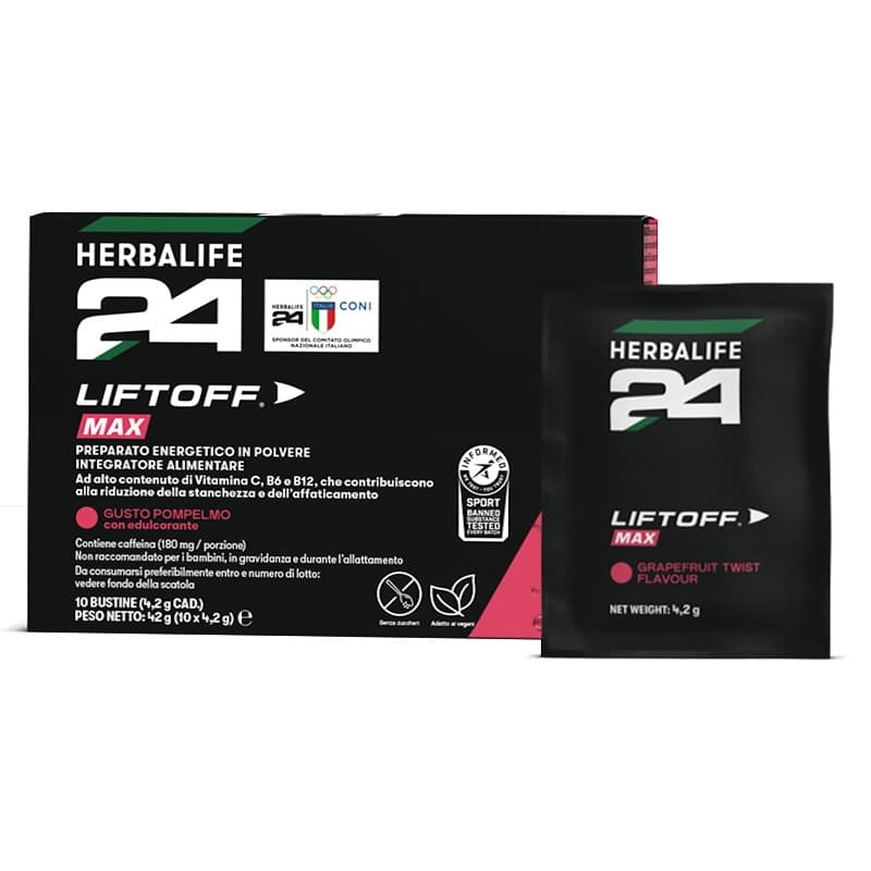 Confezione di H24 LiftOff Max, Confezione