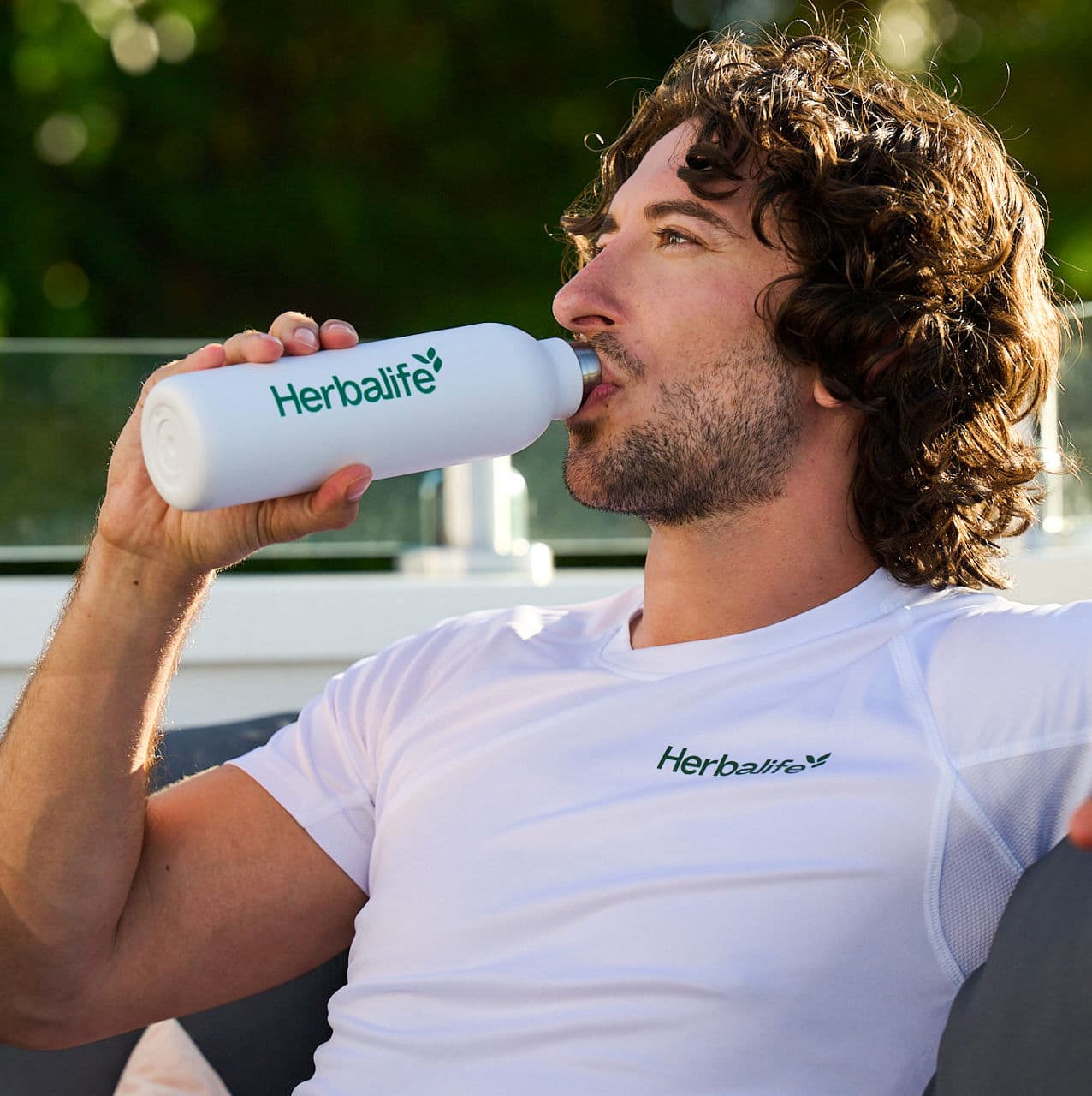 Protein Drink Mix in una scena di uso quotidiano